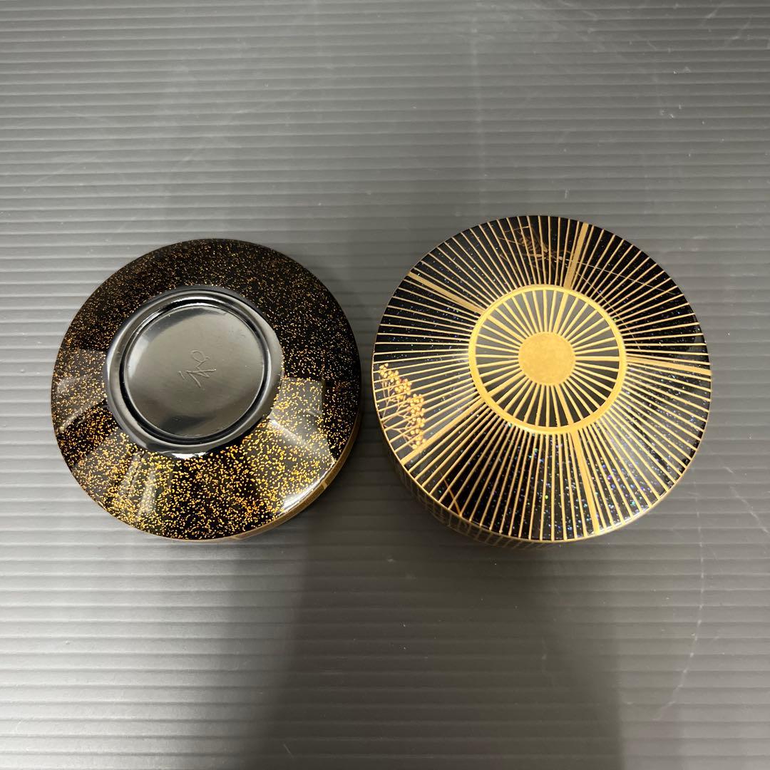 輪島塗名工　代田和哉　虫籠形香合　鈴虫蒔絵　共箱　東Y7-0725⭐︎2Fトトヒサ