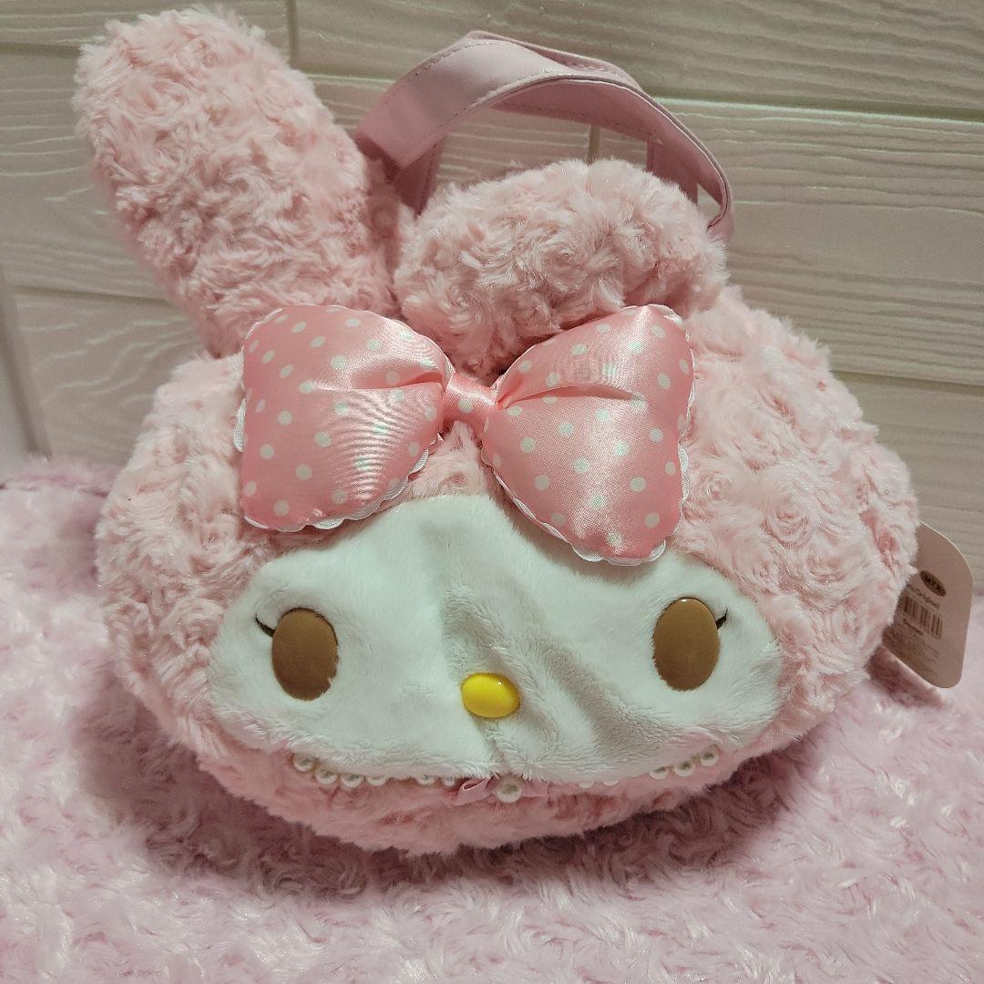 マイメロ　スイートラブリー　フェイス形バッグ