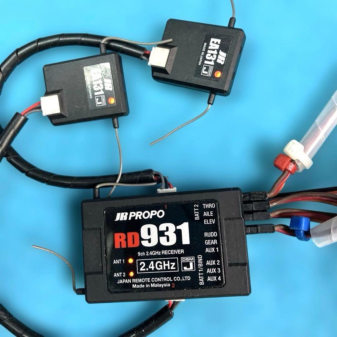 ラジコン用　JRプロポセット11XZERO & 72MHz受信器