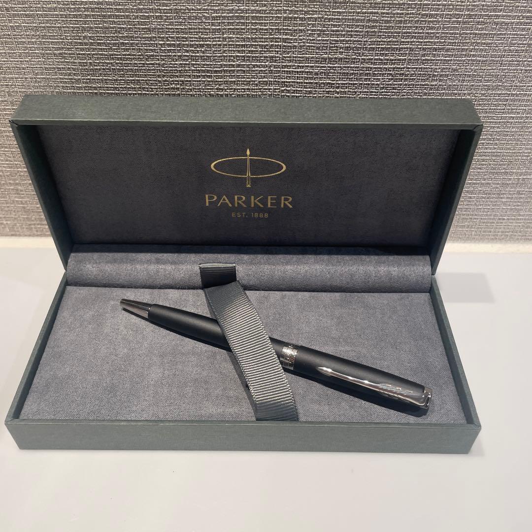 パーカー Parker ソネット マットブラック CT ボールペン ケース付