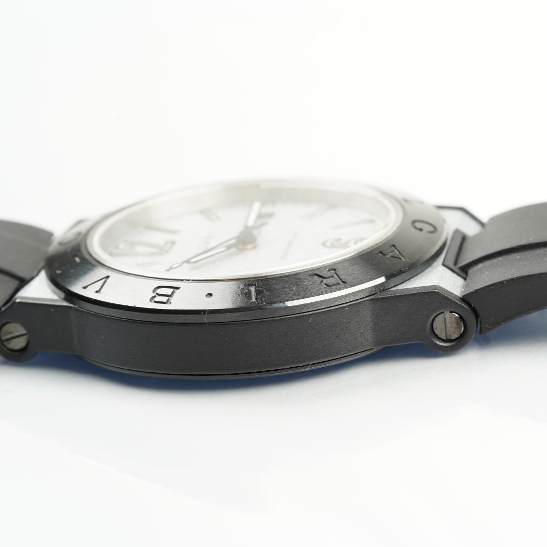 【良品】ブルガリ ディアゴノ マグネシウム DG41SMC 自動巻き メンズ