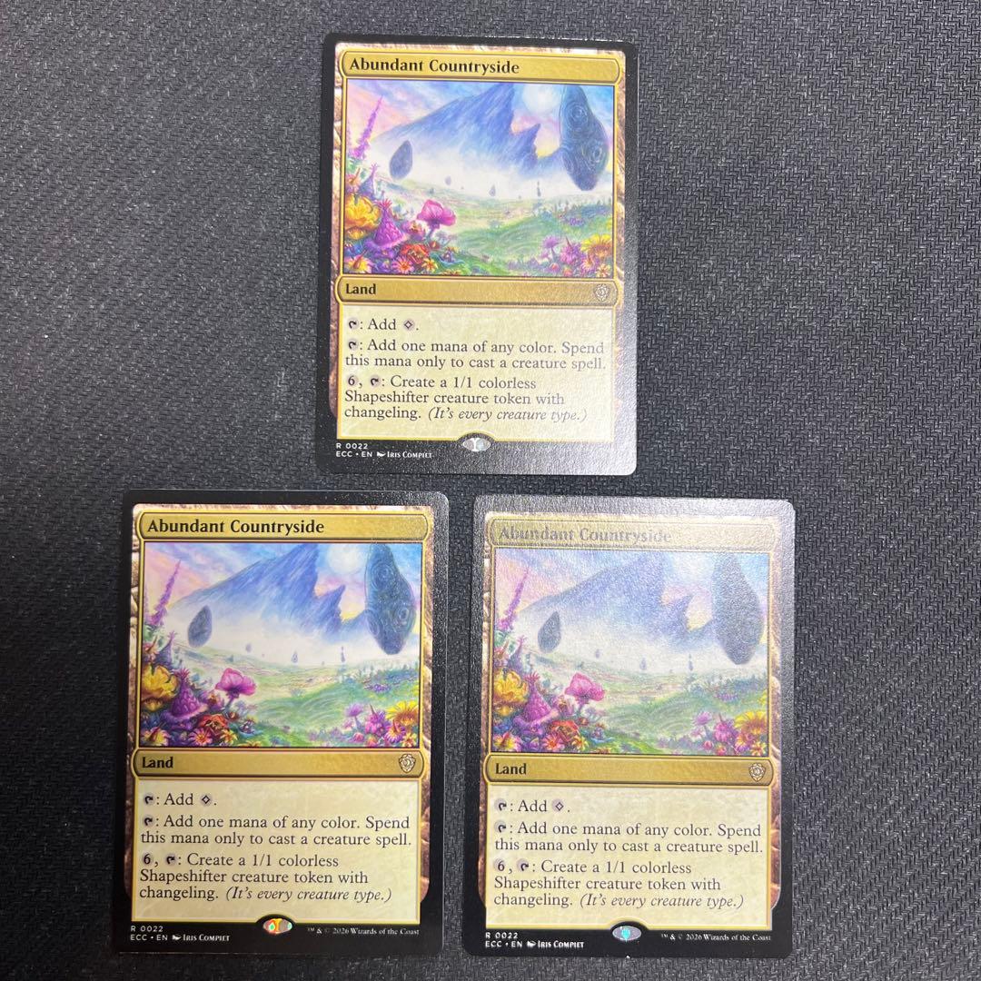 MTG 豊かな在郷/Abundant Countryside 3枚セット - メルカリ