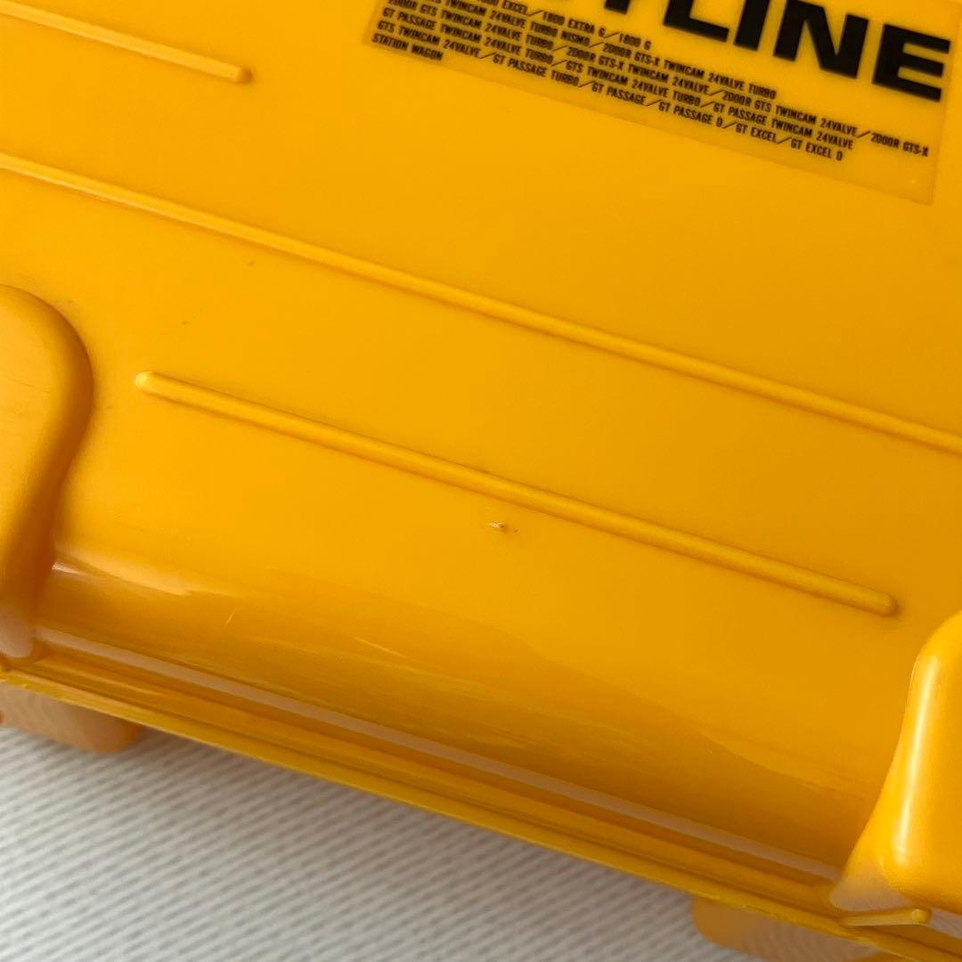 当時物】 日産 スカイライン ノベルティ プラ製 ケース 小物入れ