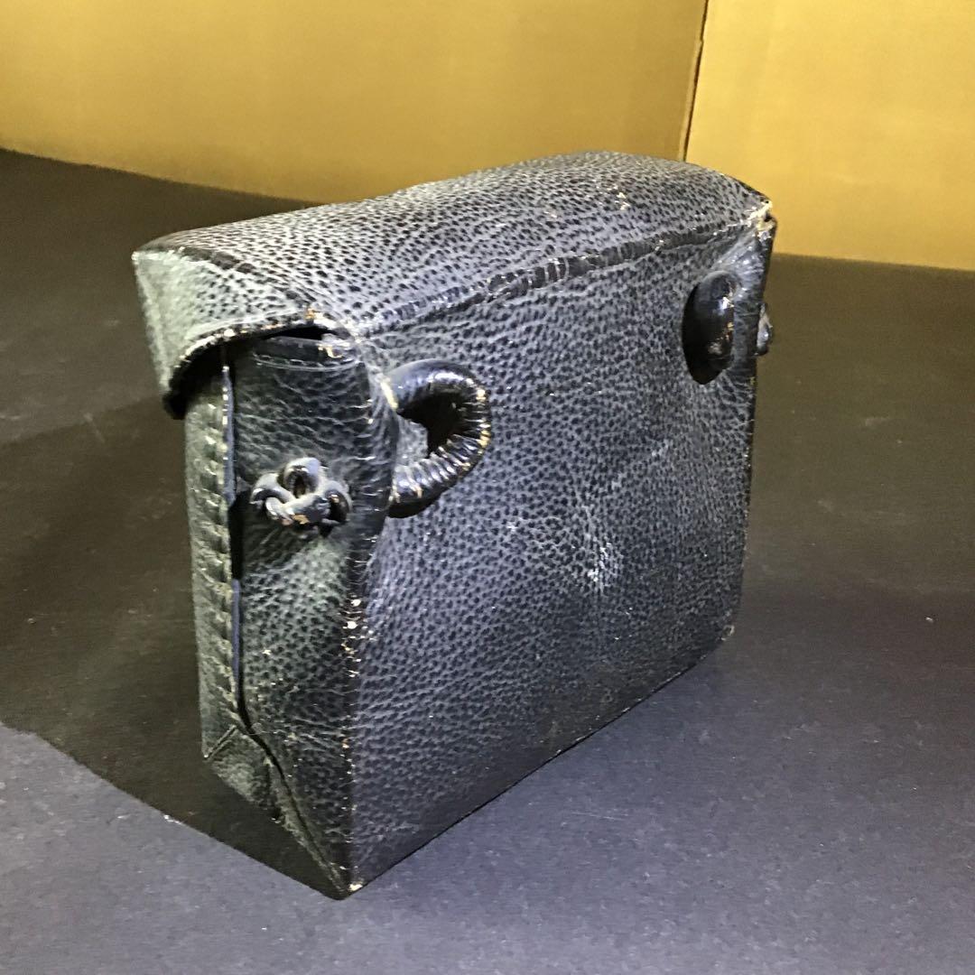 火縄銃玉入れ、早合　九曜紋金唐革押　家紋　江戸時代