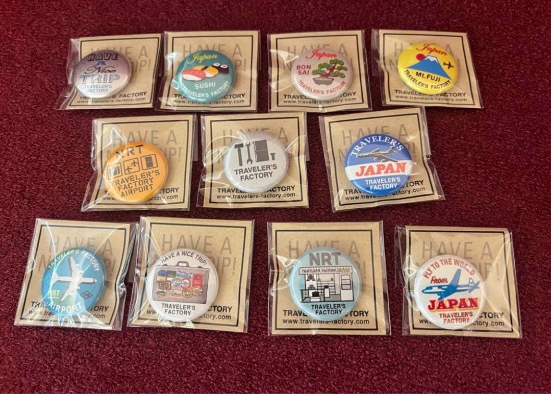 トラベラーズファクトリー 成田空港限定 チャーム 14周年 13個