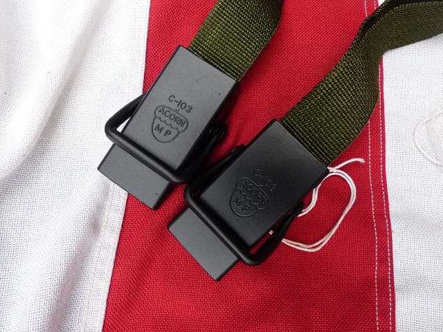 1976” 米軍 アリス　カーゴサポート シェルフ　ストラップ２本 153