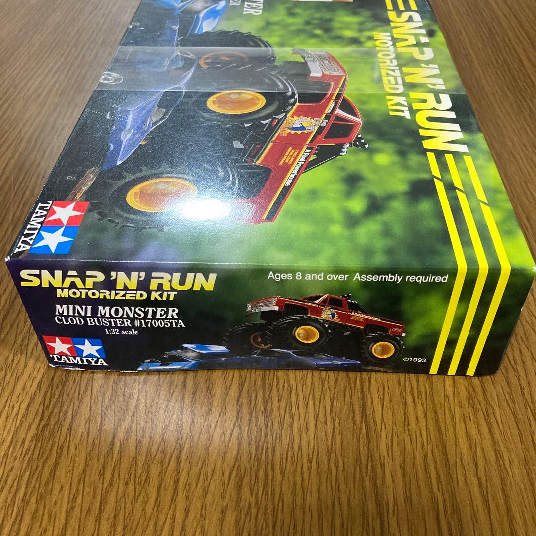 ミニ四駆　クラッドバスター　スナップ&ラン