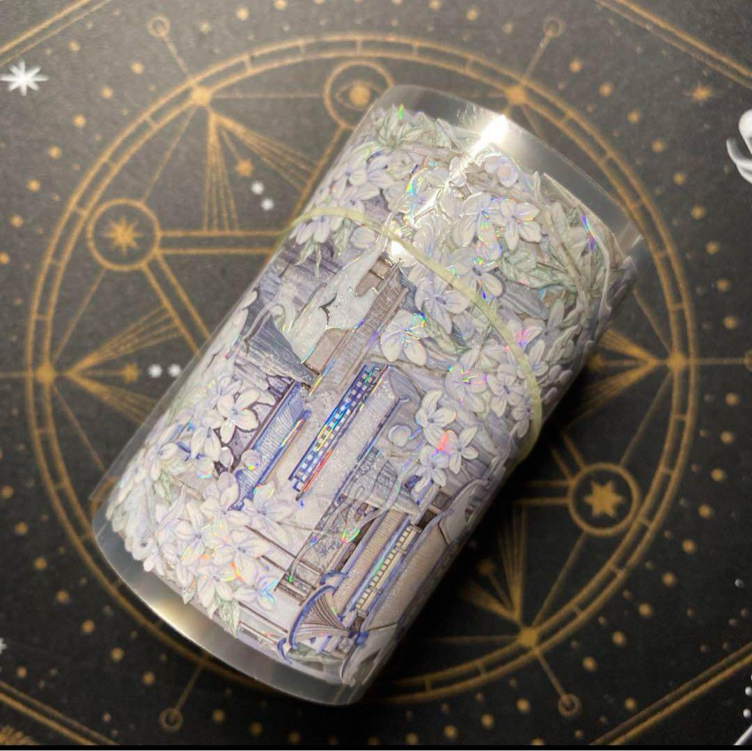 ☆ハシビ口コウ☆様♡中古海外マステ 巻き売り PET 貝殻光 人物マステ