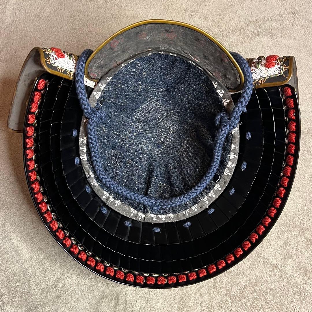 新品同様、美品！『光忍』丸武工房製【鎧•甲冑】紺糸威 黒胴 当世具足　甲冑 一式