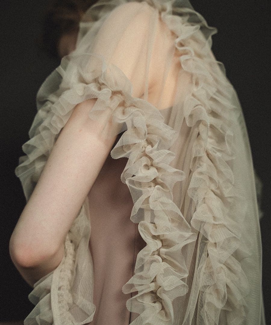 イ☆新品タグ付き☆et.UNiVER Frill bigshiape setup