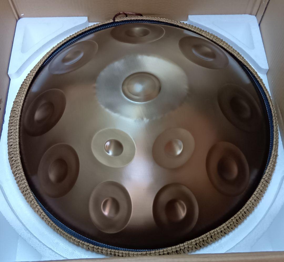 ハンドパン 56センチ 12音 Dマイナー A＝432Hz 音程合ってます - メルカリ