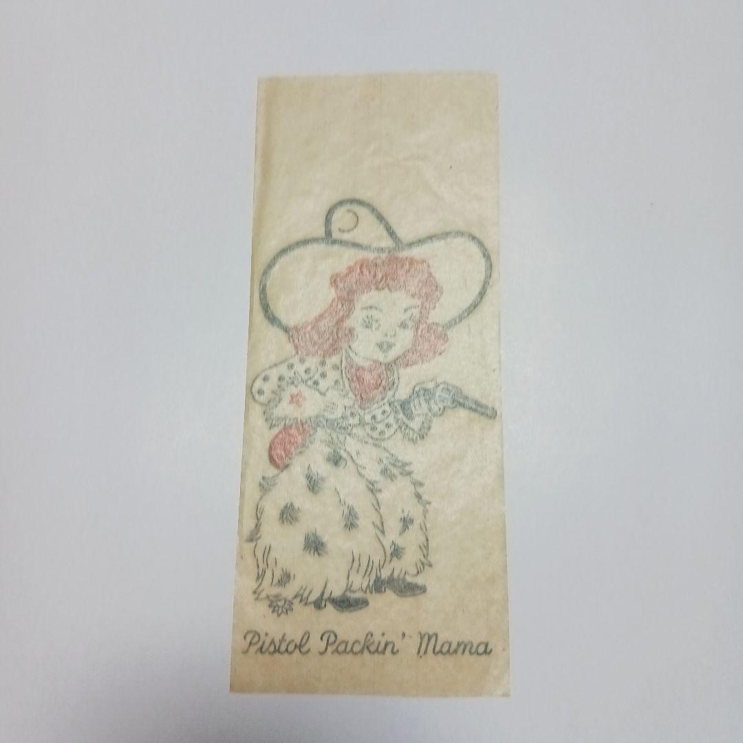 Pistol Packin´ Mama ビンテージアイロンプリント 転写紙50s