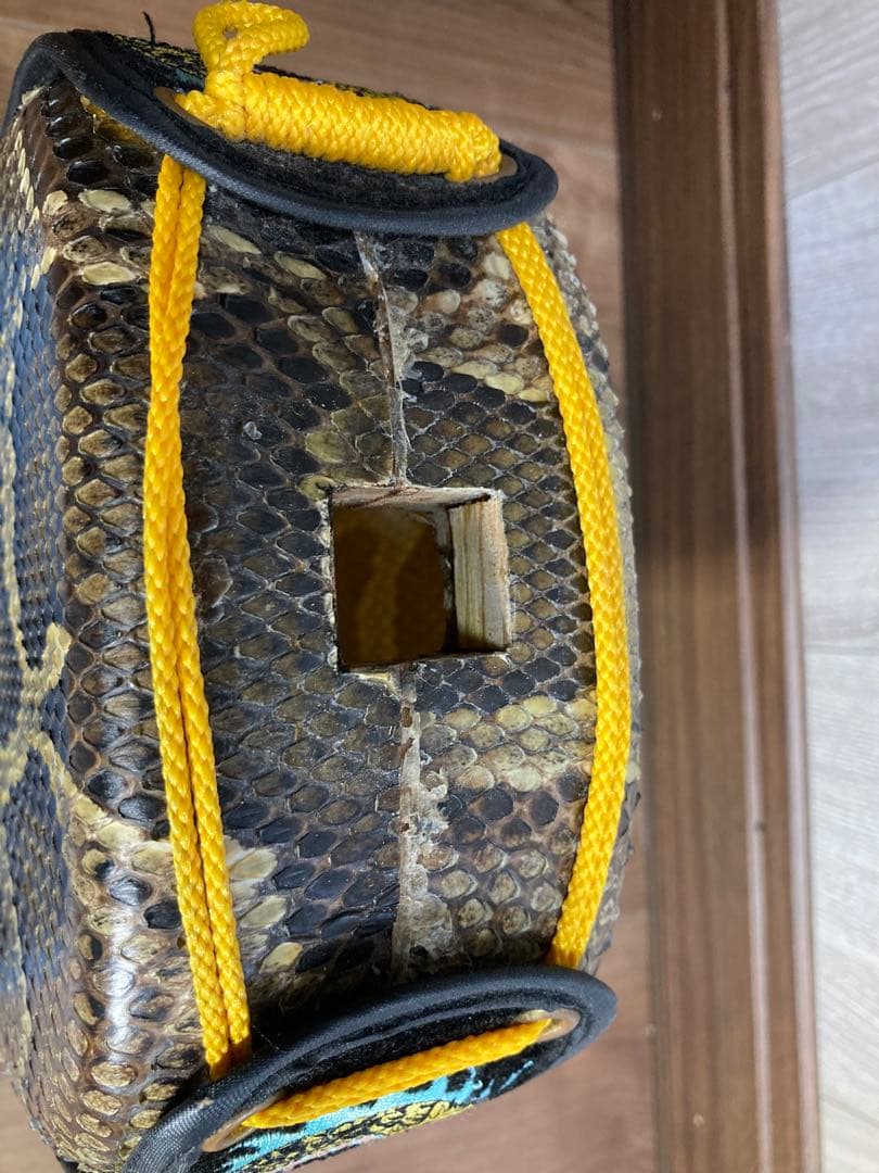 登り竜ティーガ】沖縄三線✨本革強化張り✨訳あり