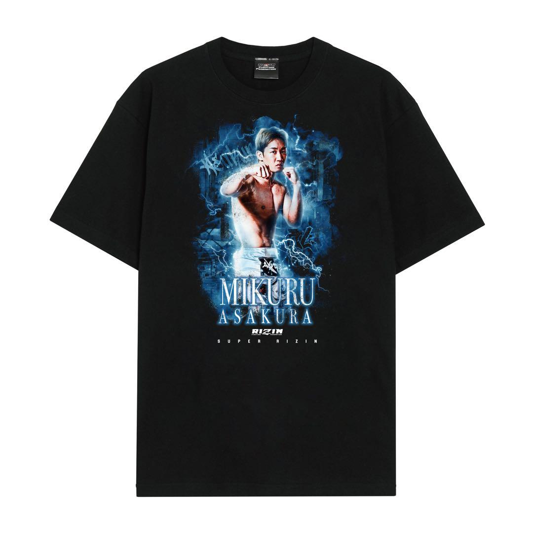 MATIN AVENIR 朝倉未来 3000枚限定応援Tシャツ RIZIN
