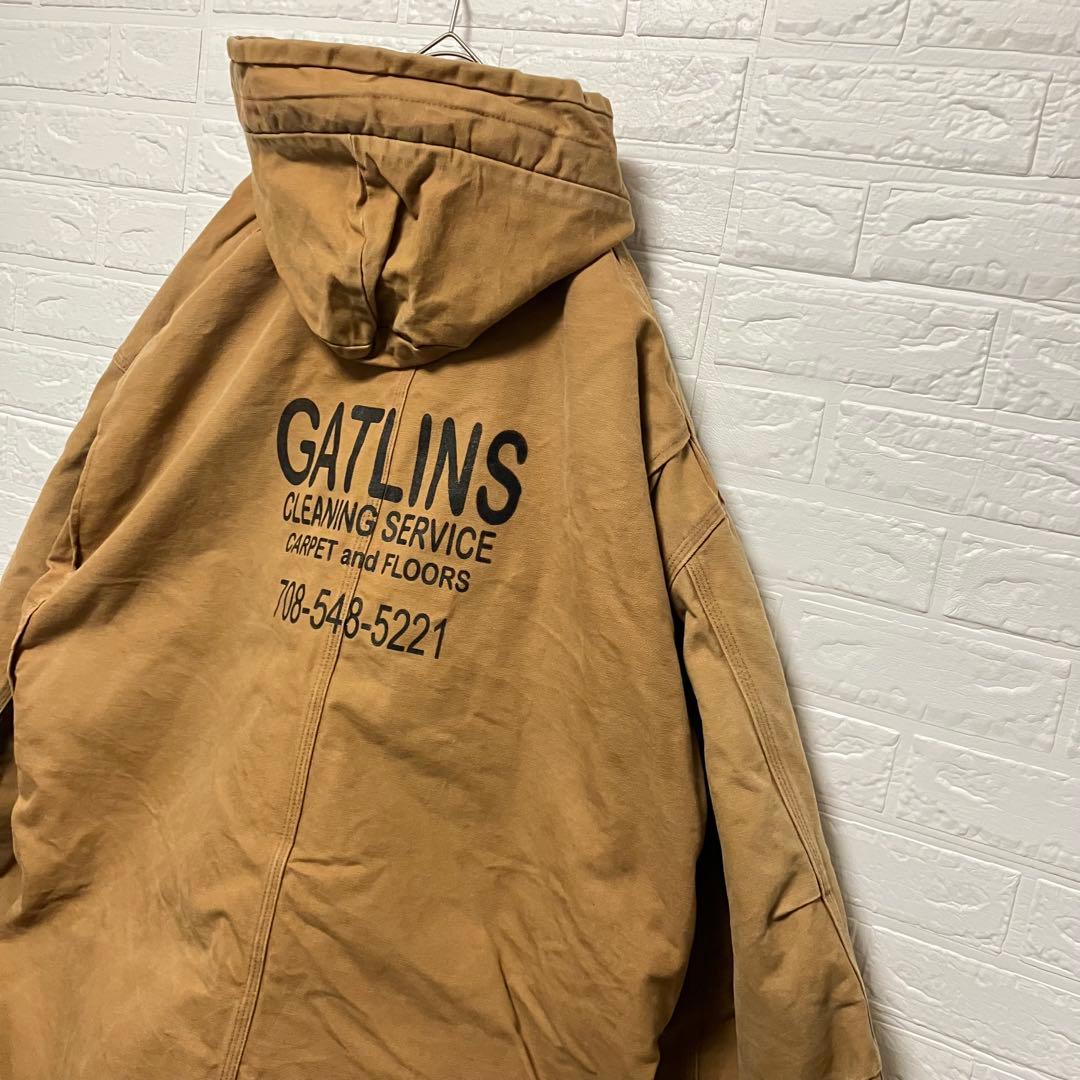 ●H13【US輸入】カーハート トラディショナルコート ブラウン系【2XL相当】