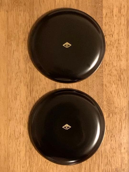 銘々皿2枚・漆器・新品（輪島塗・藤八屋）・工芸品㉕