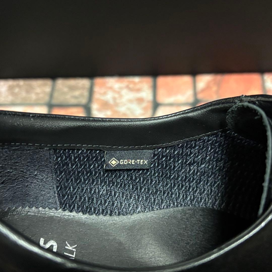 アシックス ランウォーク　ビジネスシューズ 革靴　ゴアテックス　26.5cm 黒