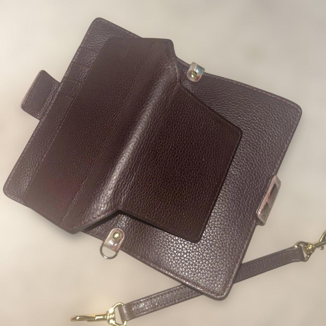 ATAO極美品 生産終了商品アタオヒッポ スマホケース アドリア　エメラルド