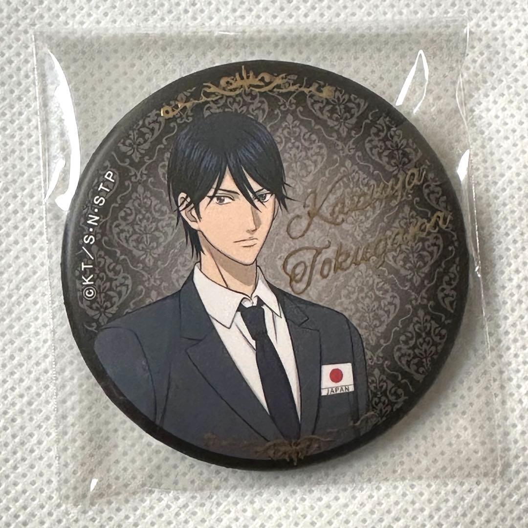 50個 新テニスの王子様 徳川カズヤ 缶バッジ 新テニスの王子様
