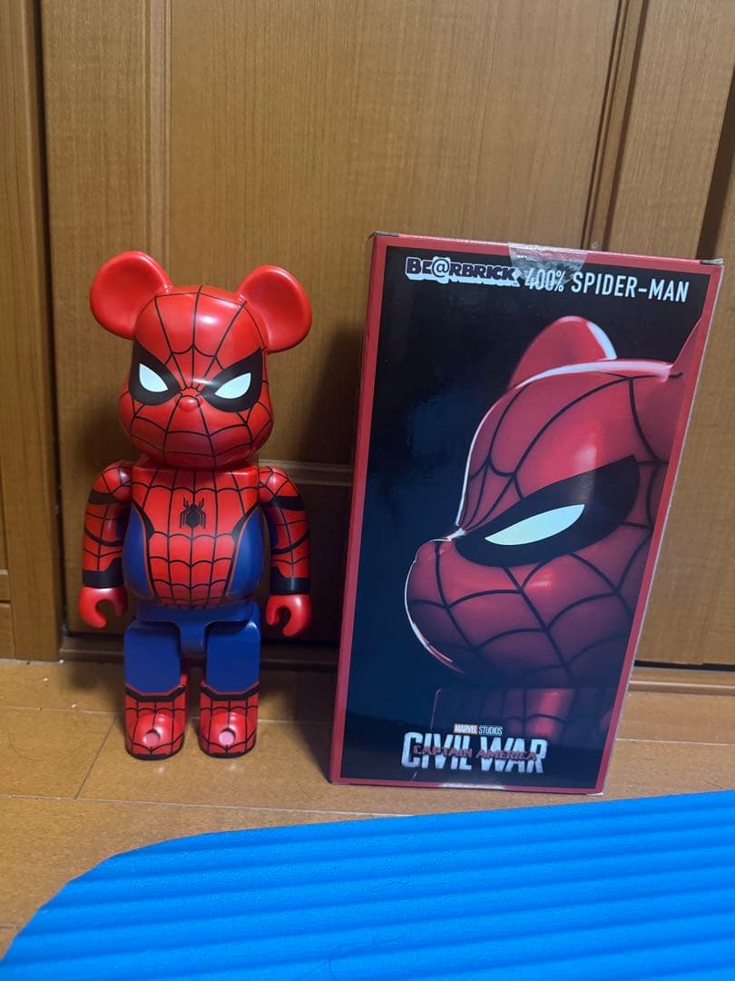 BE@RBRICK 400% Spider-Man Civil War