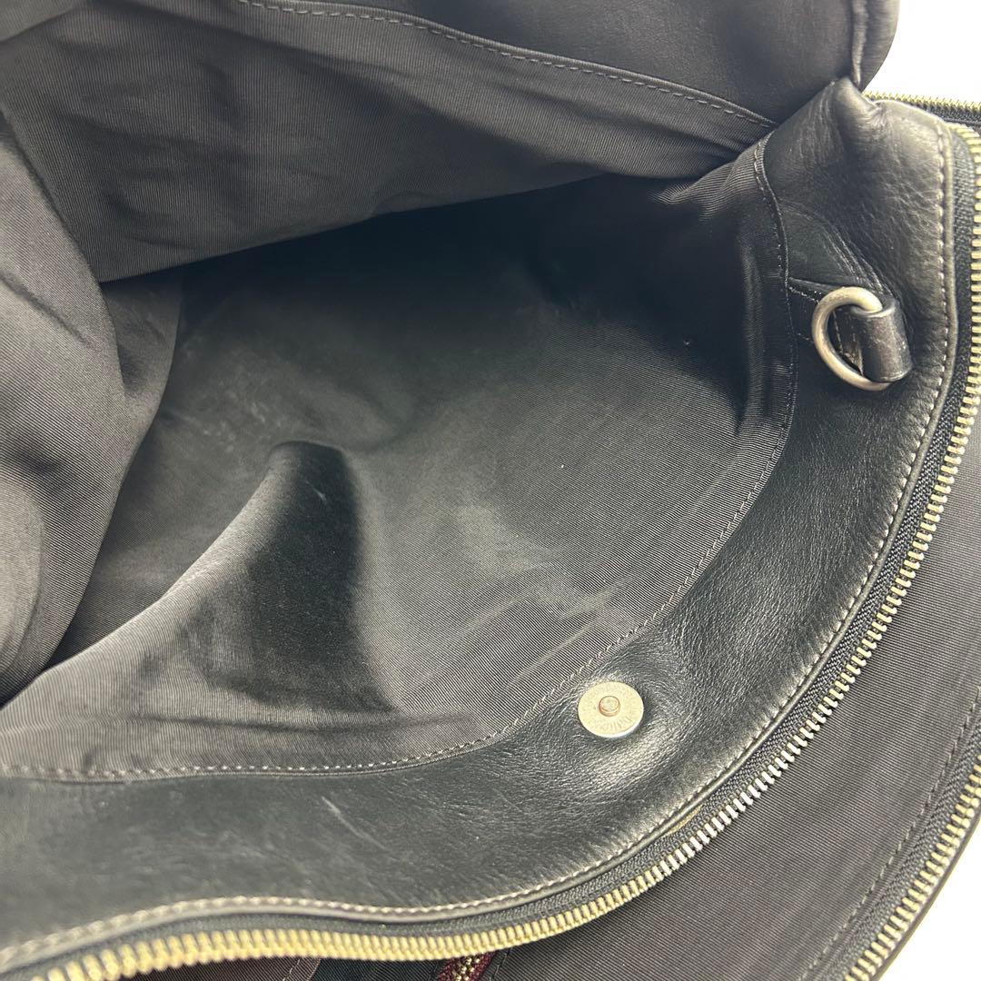 【美品】ポールスミス　ビジネスバッグ　オールレザー　2way 3層　ロゴ金具　黒