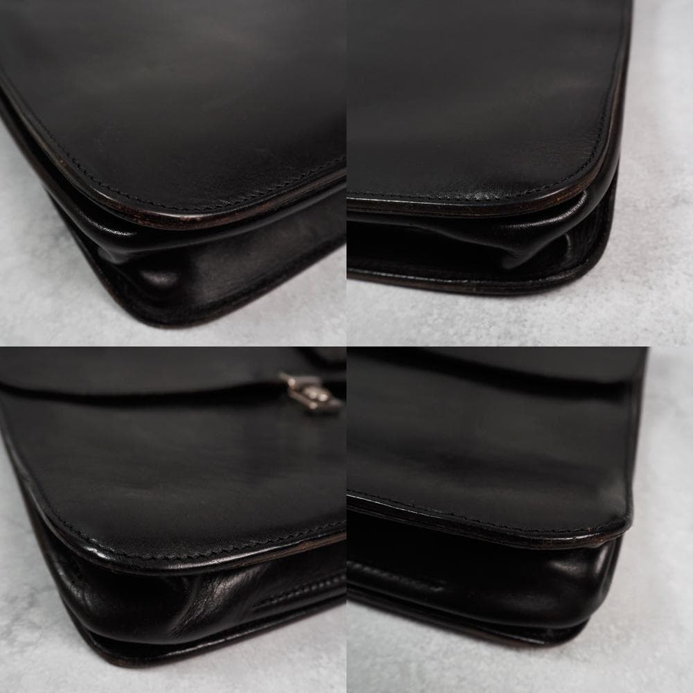 茶芯 鍵付き Felisi オールレザーブリーフケース ビジネスバッグ 1929