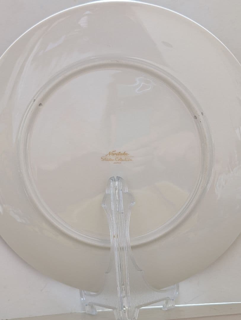 ノリタケスタジオコレクション】手描き鴨絵皿 Y.Noguchi.