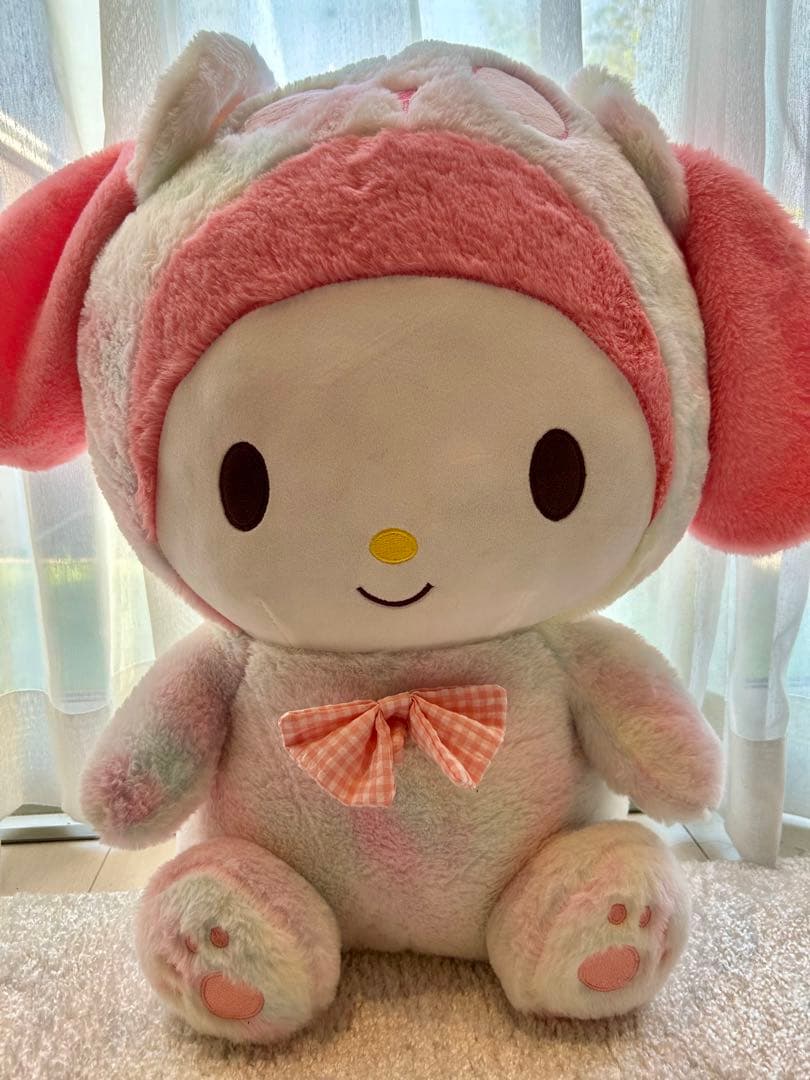 レア】シュガーバニーズ リアルドール モヘアシロ クロ うさぎ ぬいぐるみ