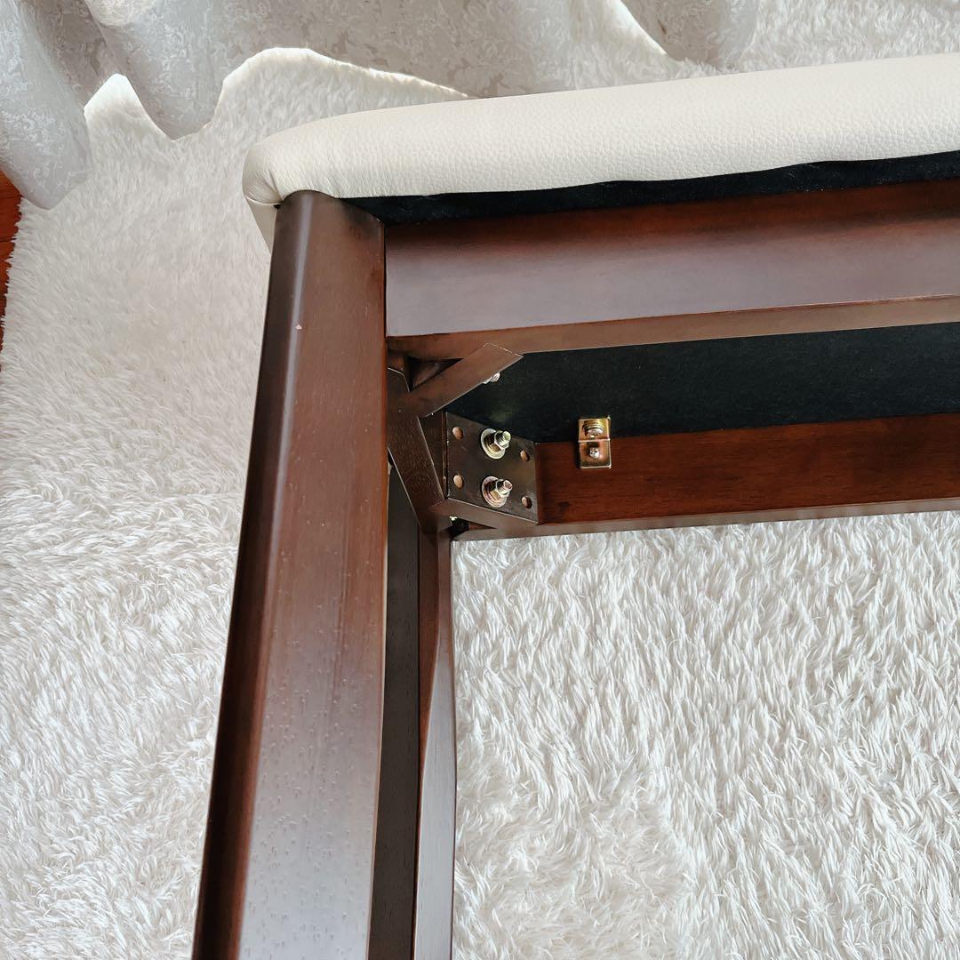 a_kimura様リクエスト品】nitori ニトリ ベンチ ホワイト ダイニン