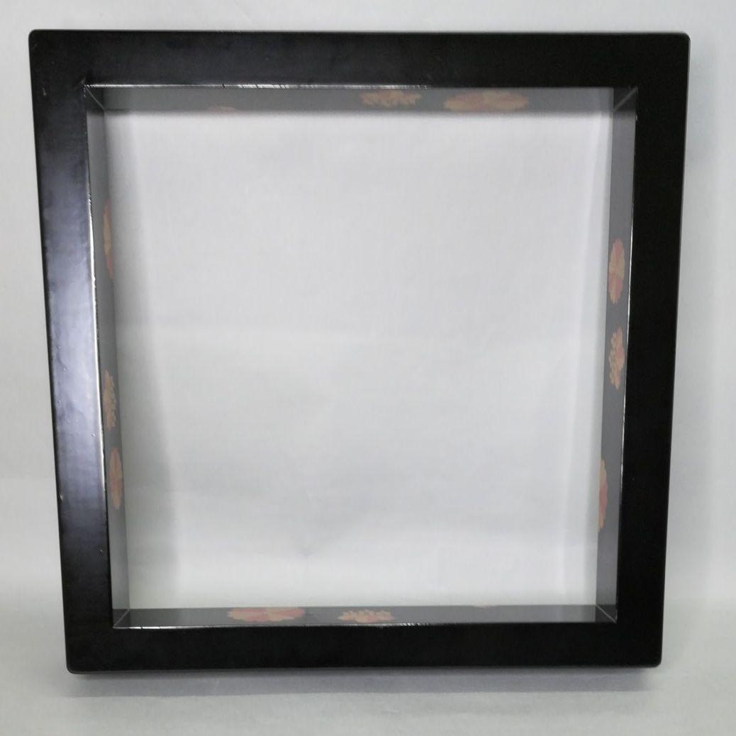 炉縁　高台寺蒔絵　輪島塗　一后造 　共箱、共布あり