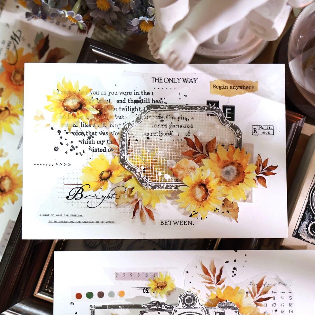 ⭐️SALE⭐️ 壹洱原创《文字幻想》海外マスキングテープ　マステ 【2357】