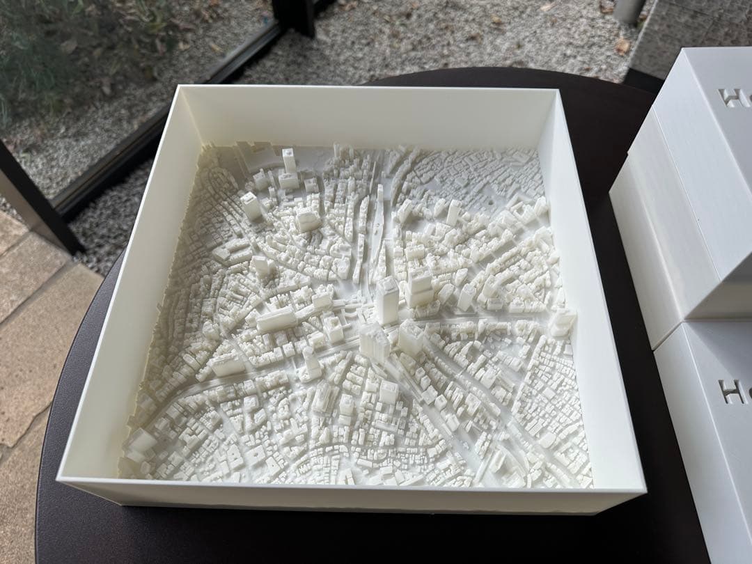 ☆値下中 渋谷駅周辺ビッグサイズ☆精密都市模型 1/5000 3D