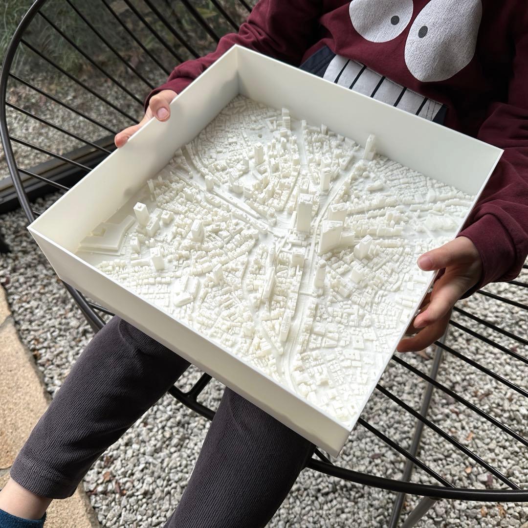 ☆値下中 渋谷駅周辺ビッグサイズ☆精密都市模型 1/5000 3D