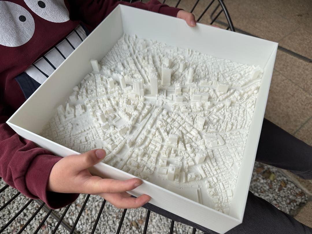 ☆値下中 渋谷駅周辺ビッグサイズ☆精密都市模型 1/5000 3D