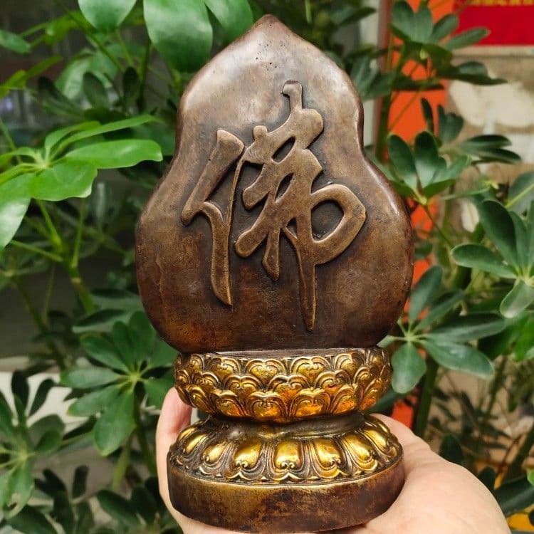 観音菩薩 銅製 装飾品 現代工芸品美術品 置物