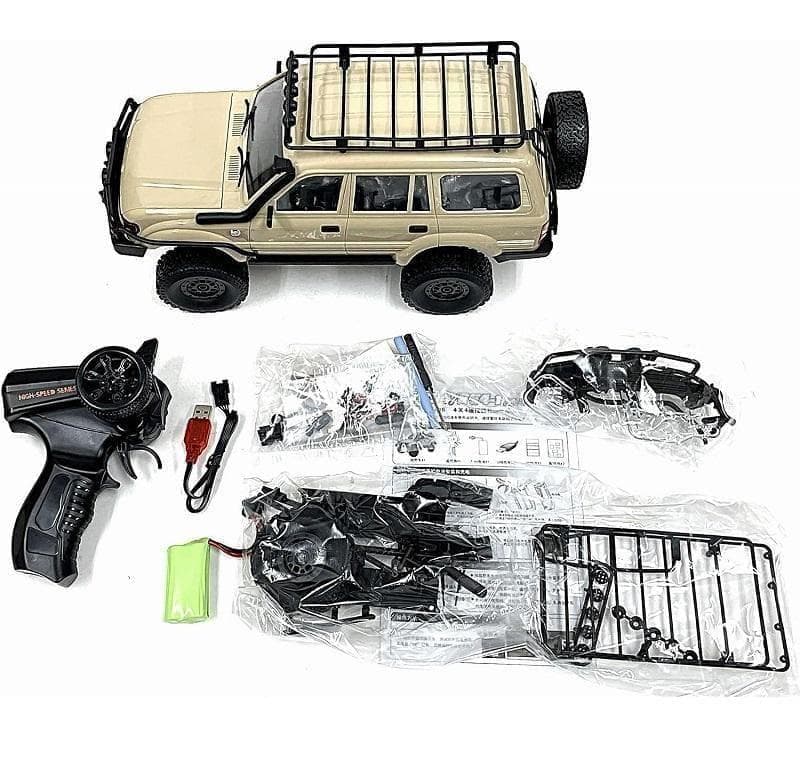 技術基準適合証明済 WPL C54-1 1/16 ランドクルーザー 茶