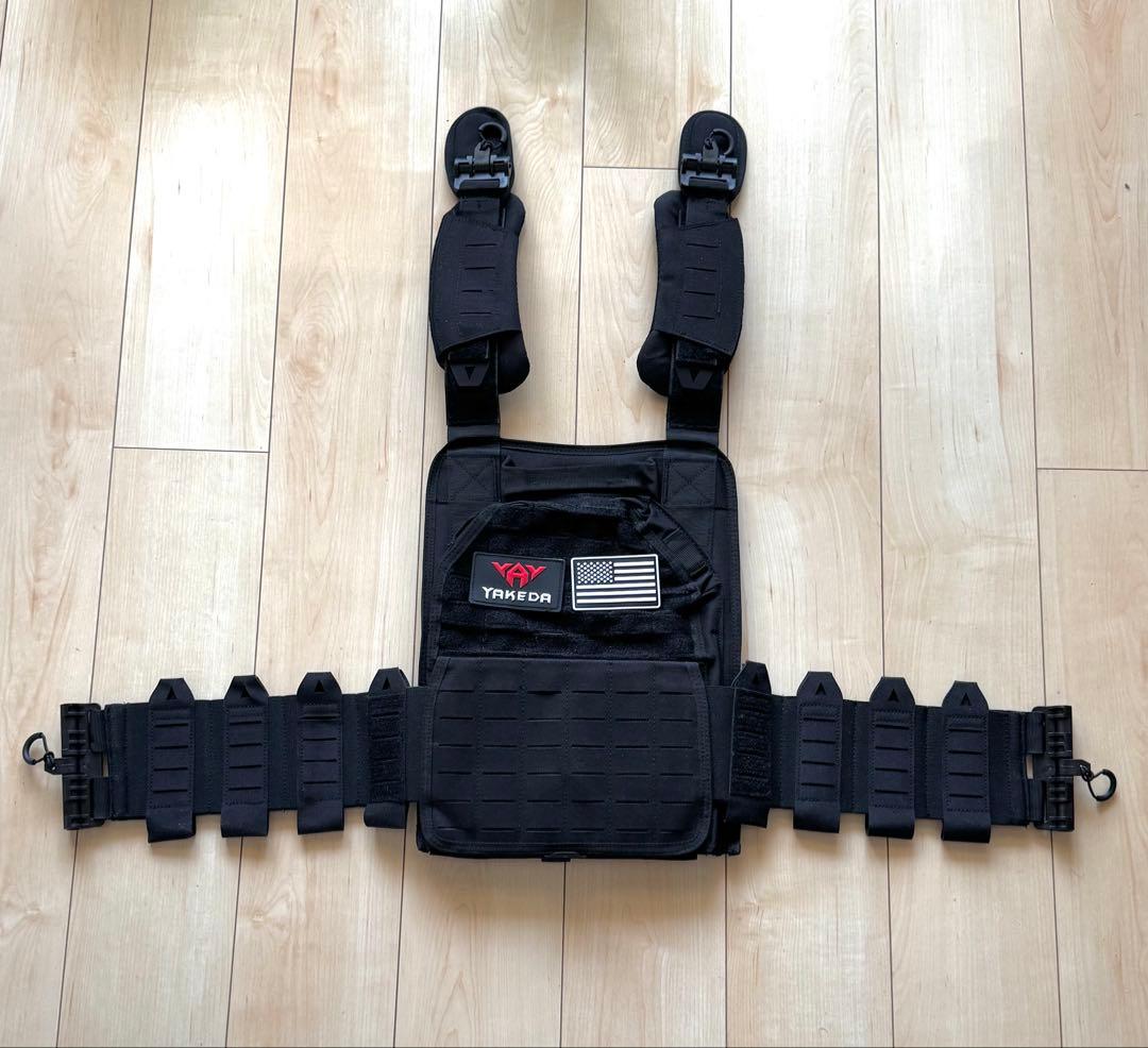 YAKEDA プレートキャリア クイックリリース EVAプレート2枚付属 - メルカリ