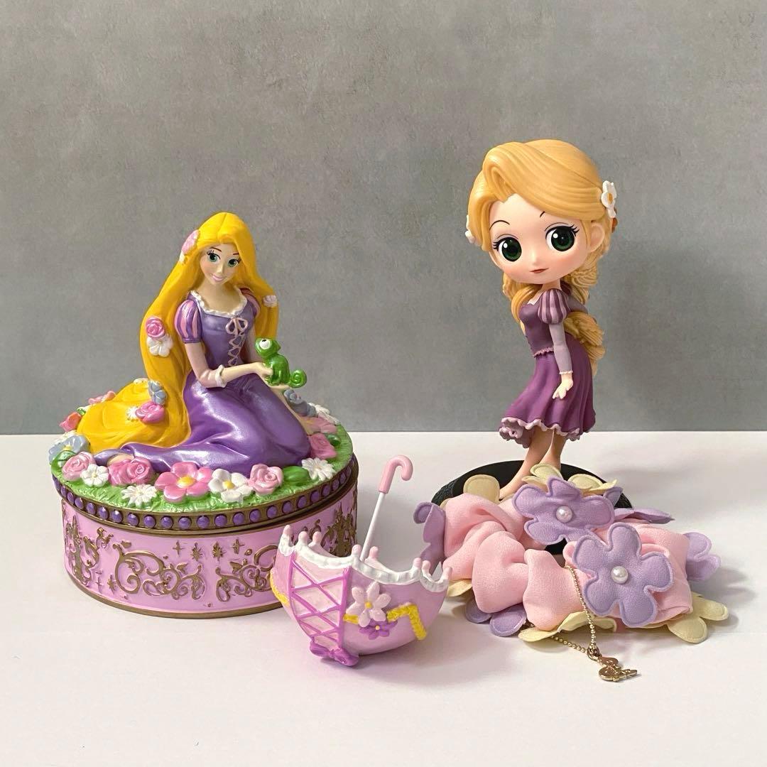 ラプンツェル ディズニー 小物入れ アクセサリーケース Qposket 完売品
