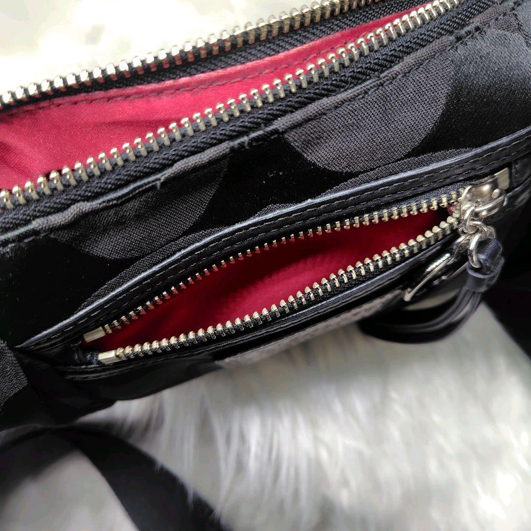 COACH　poppy 2way ショルダーバッグ y2k　ポピー 黒　コーチ