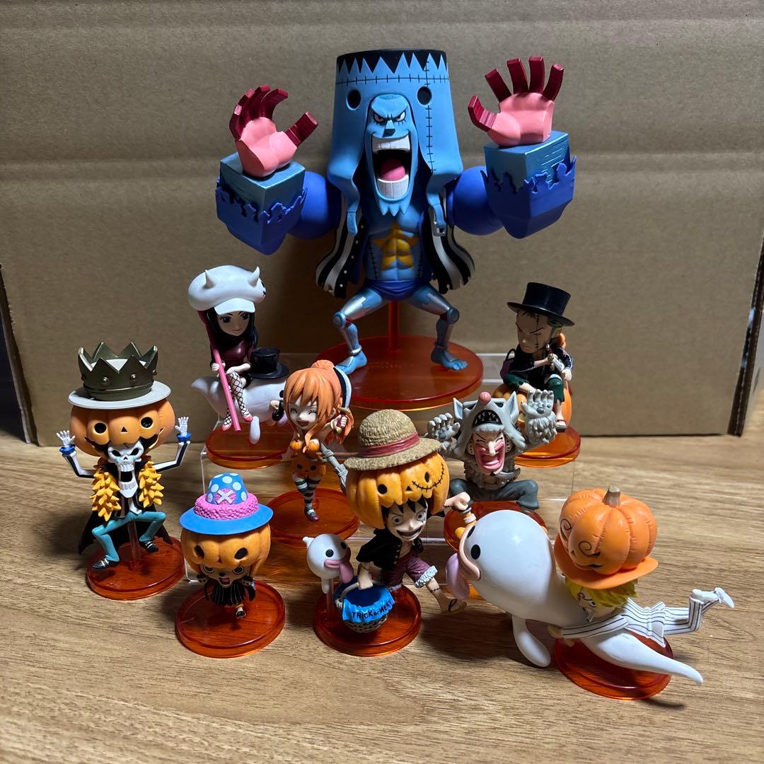 ワンピース ワールドコレクタブルフィギュア 9体セット ハロウィン