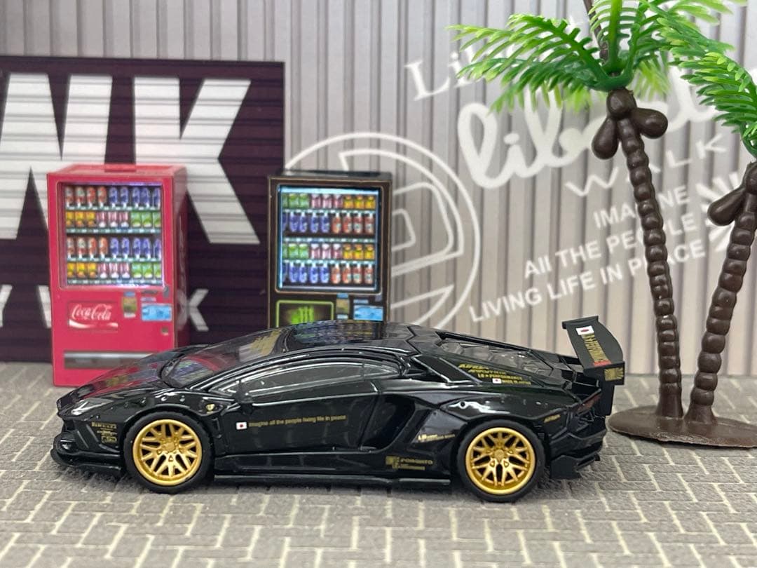 MINI GT 5台+ジオラマセット