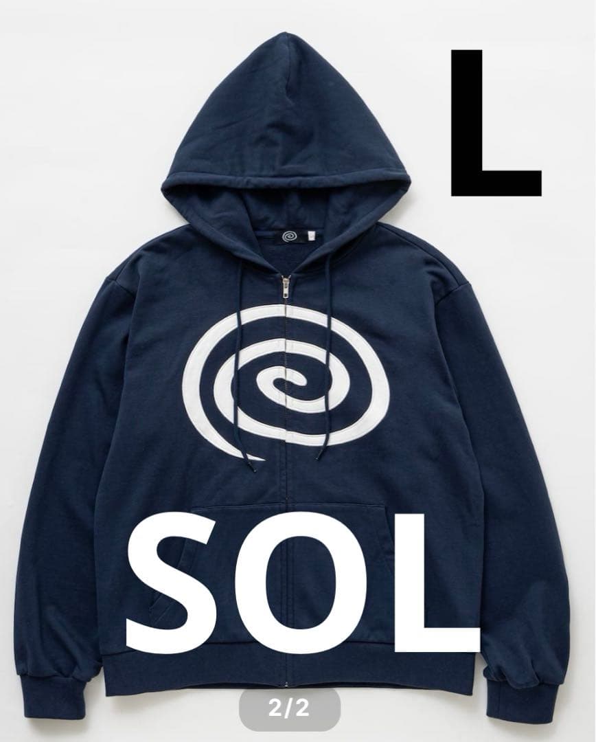 sol soonerorlater GuruGuru Hoodie Lサイズ