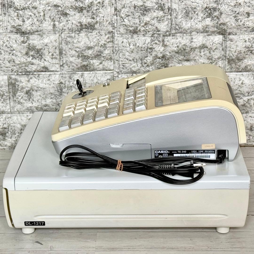 CASIO「TE-340」電子レジスター E101911505 最 安値