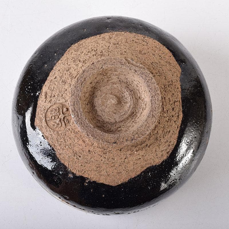 茶道具 月心窯 瀧川恵美子 しの茶碗 共箱 中古】【佳香】瀧川恵美子