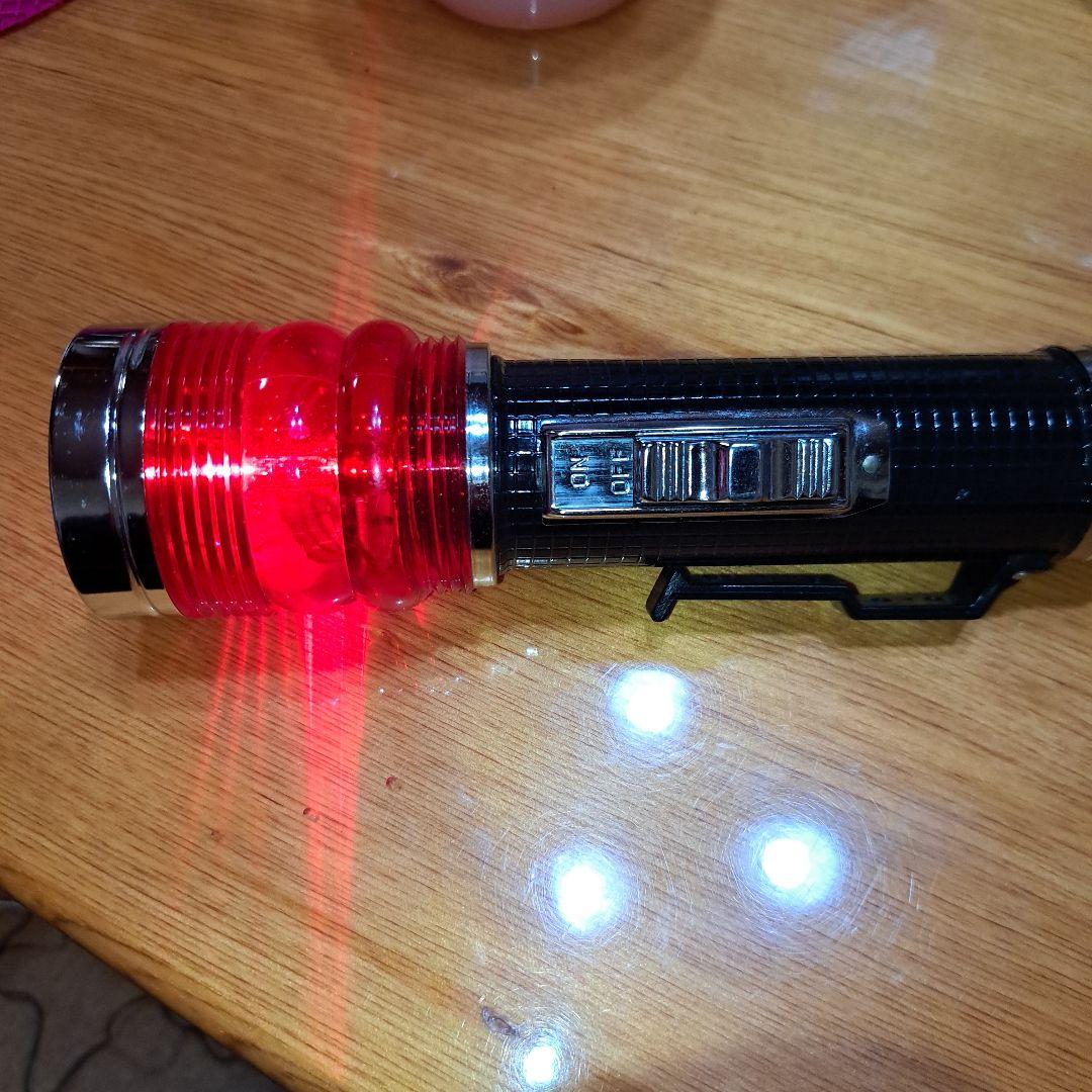 【貴重品昭和57】レトロ　警察防犯グッズ、ナショナル懐中電灯、national 貴重品昭和57】レトロ 警察防犯グッズ、ナショナル懐中電灯、national