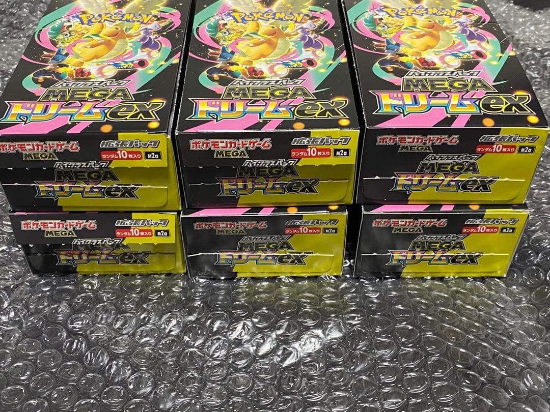 新品未開封　シュリンクなし　MEGAドリーム 6BOX