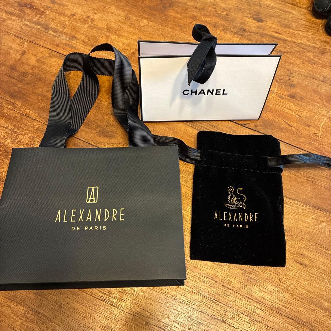 美品！(自宅保管) 】CHANEL空箱 とALEXANDRE 巾着袋 - メルカリ