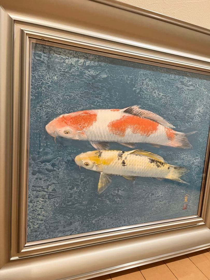 山下関城作 双鯉 元箱付き - メルカリ