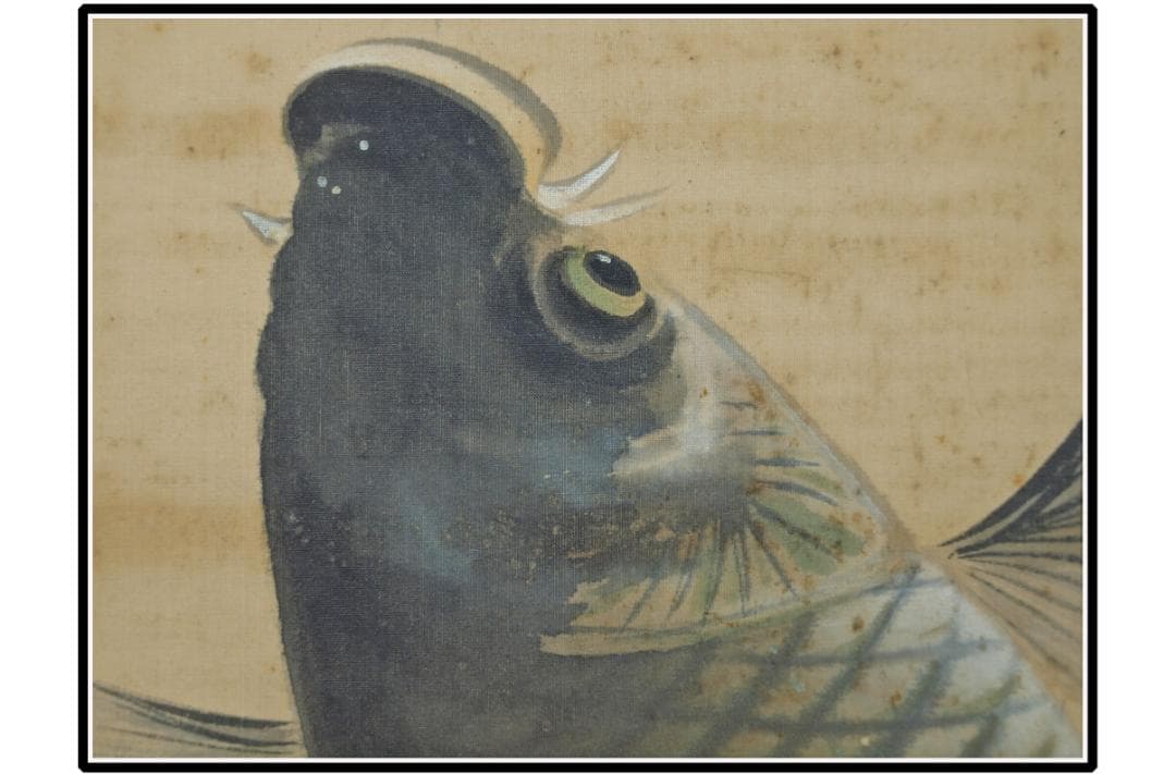 古民家整理品　江戸時代肉筆掛け軸そ中国美术品 激安骨董品 X1103C16-9