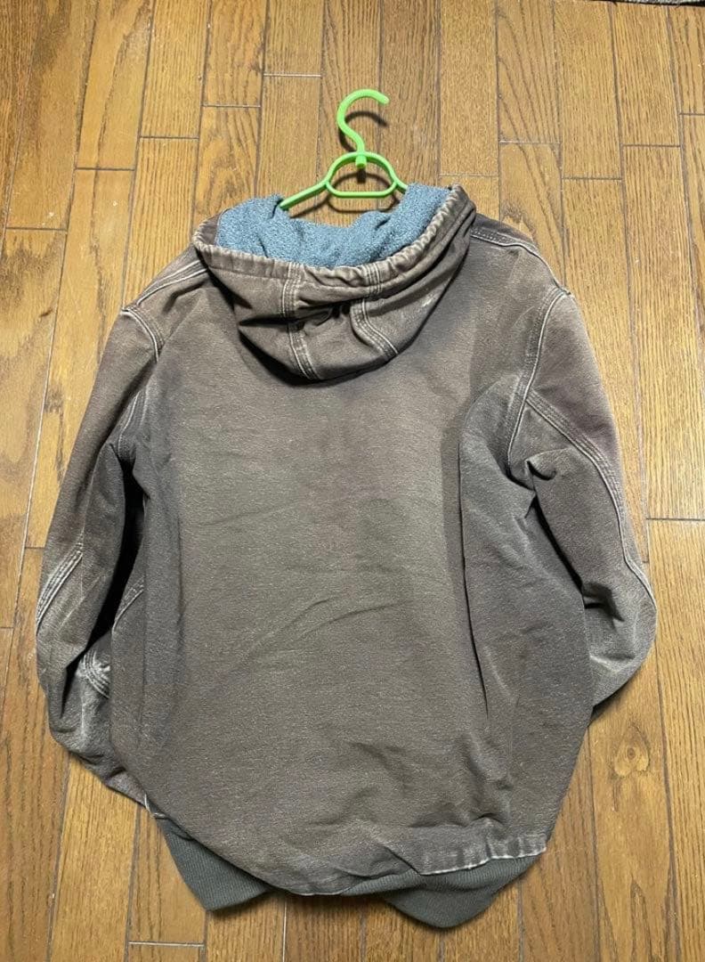 Carhartt フード付きアクティブジャケット ブラウンジャケット